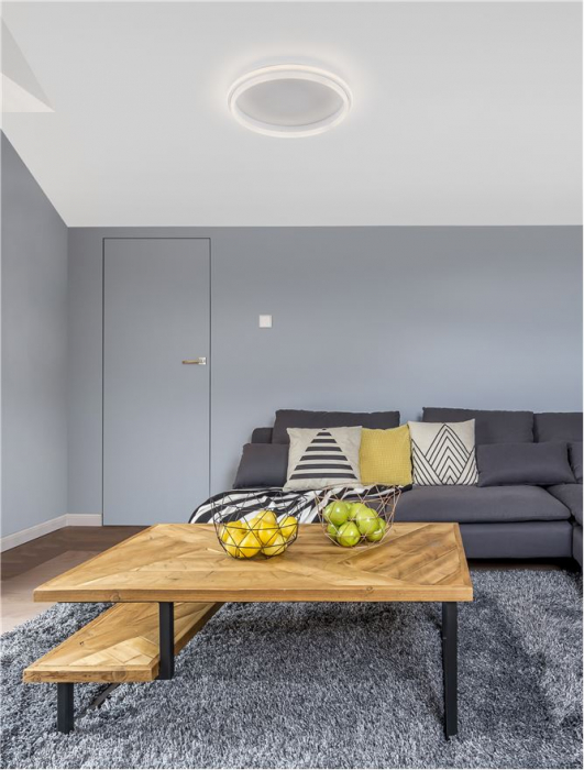9212913 Plafoniera Nova Luce WILLOW LED 38W 3761lm 3000K Aluminium & Acrylic Sandy White Nedimabil IP20 [2]