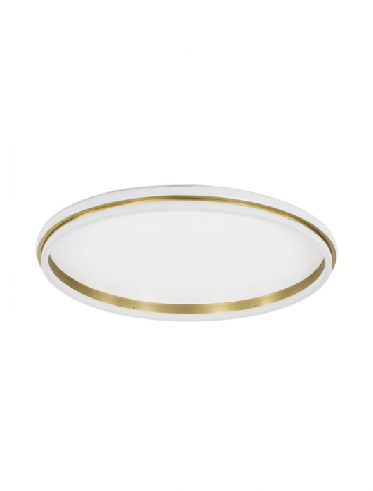 9212914 Plafoniera Nova Luce WILLOW LED 52W 6339lm 3000K Aluminium & Acrylic Gold Nedimabil IP20 [1]