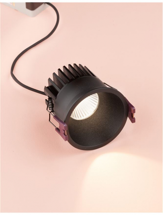 9232115 Spot Incastrat Fix Nova Luce BLADE LED 12W 720lm 3000K IP65 Aluminium Black CRI>90 Beam 38° [2]