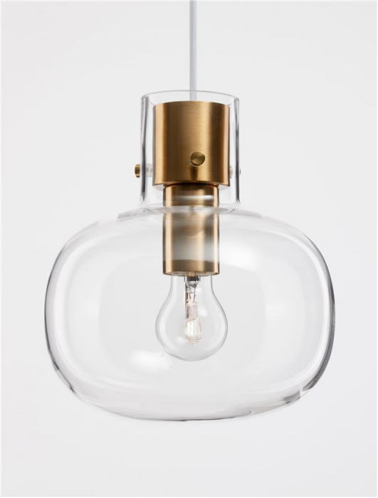 9236600 Pendul Nova Luce CINZIA E27 1x12W   Metal Brass Gold  IP20 [5]