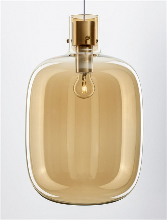 9236640 Pendul Nova Luce CINZIA E27 1x12W   Metal Champagne  IP20 [5]