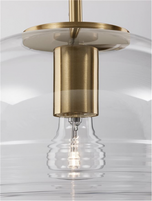 9236750 Pendul Nova Luce MAEVE E27 1x12W   Metal Brass Gold  IP20 [6]