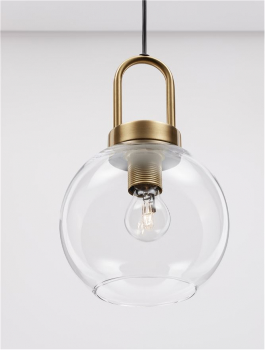 9241170 Pendul Nova Luce IRVINE E27 1x12W   Metal Brass Gold  IP20 [8]