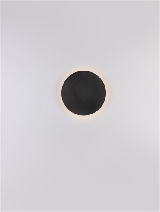 9248151 Aplica Nova Luce CYRCLE LED 22W 2300lm 3000K Aluminium & Acrylic Sandy Black Nedimabil IP20 [5]