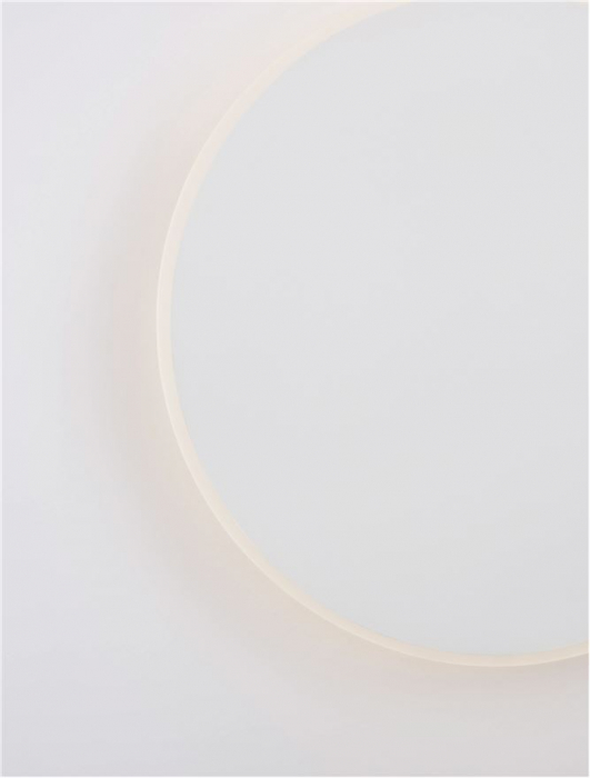 9248158 Aplica Nova Luce NEVO LED 20W 1450lm 3000K Aluminium & Acrylic Sandy White Nedimabil IP20 [7]