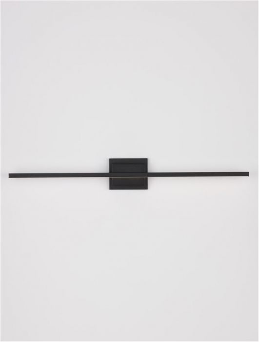 9267019 Aplica Nova Luce AZURE LED 21W 1200lm 3000K Aluminium & Acrylic Sandy Black Nedimabil IP20 [3]
