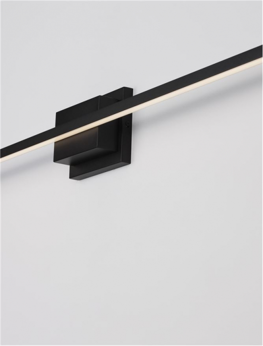 9267019 Aplica Nova Luce AZURE LED 21W 1200lm 3000K Aluminium & Acrylic Sandy Black Nedimabil IP20 [8]