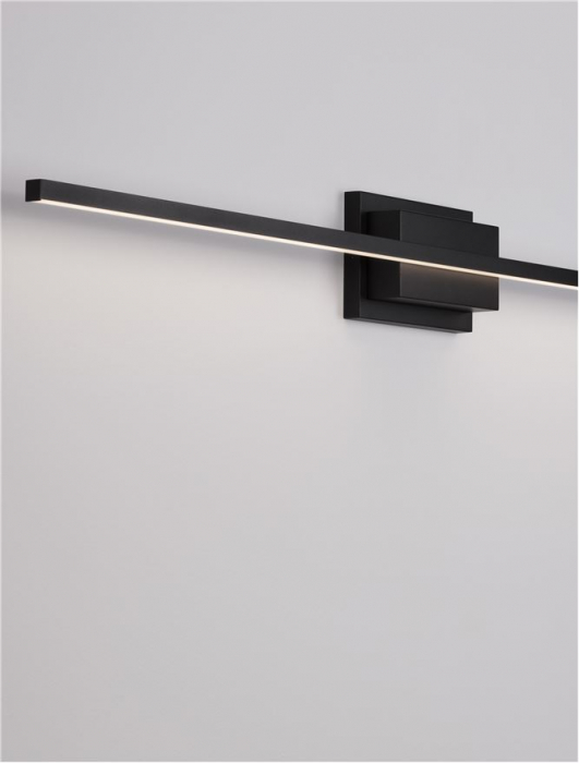 9267020 Aplica Nova Luce AZURE LED 28W 1750lm 3000K Aluminium & Acrylic Sandy Black Nedimabil IP20 [8]