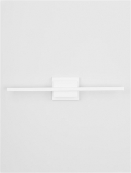 9267021 Aplica Nova Luce AZURE LED 12W 750lm 3000K Aluminium & Acrylic Sandy White Nedimabil IP20 [2]