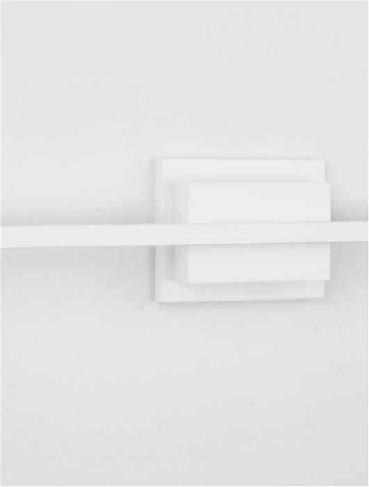 9267021 Aplica Nova Luce AZURE LED 12W 750lm 3000K Aluminium & Acrylic Sandy White Nedimabil IP20 [5]