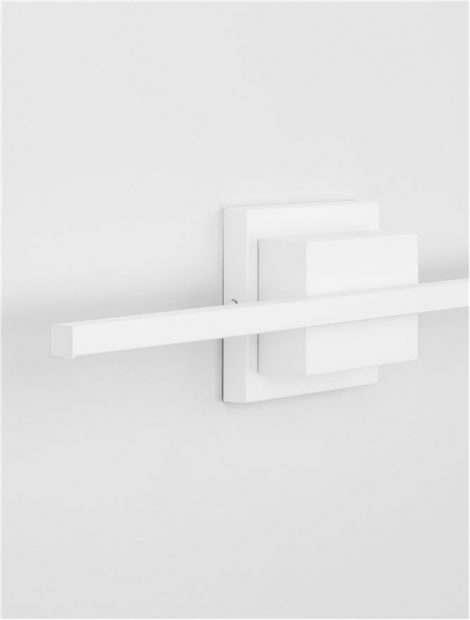 9267021 Aplica Nova Luce AZURE LED 12W 750lm 3000K Aluminium & Acrylic Sandy White Nedimabil IP20 [7]