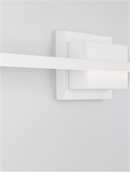 9267023 Aplica Nova Luce AZURE LED 28W 1750lm 3000K Aluminium & Acrylic Sandy White Nedimabil IP20 [9]