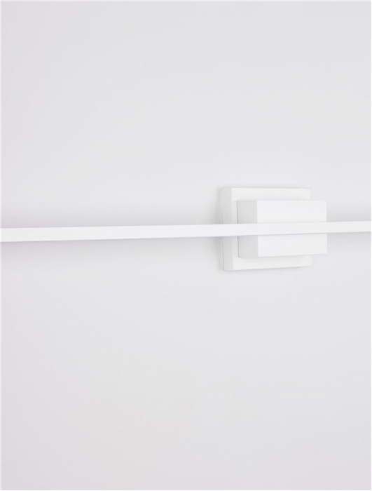 9267023 Aplica Nova Luce AZURE LED 28W 1750lm 3000K Aluminium & Acrylic Sandy White Nedimabil IP20 [5]