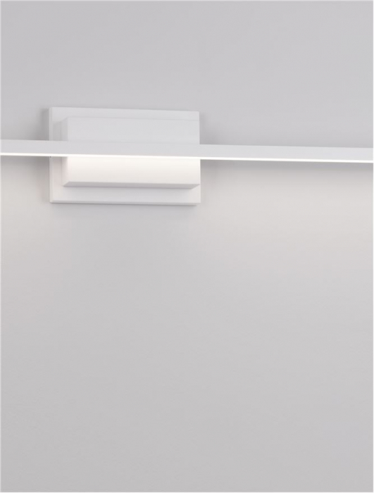 9267023 Aplica Nova Luce AZURE LED 28W 1750lm 3000K Aluminium & Acrylic Sandy White Nedimabil IP20 [10]