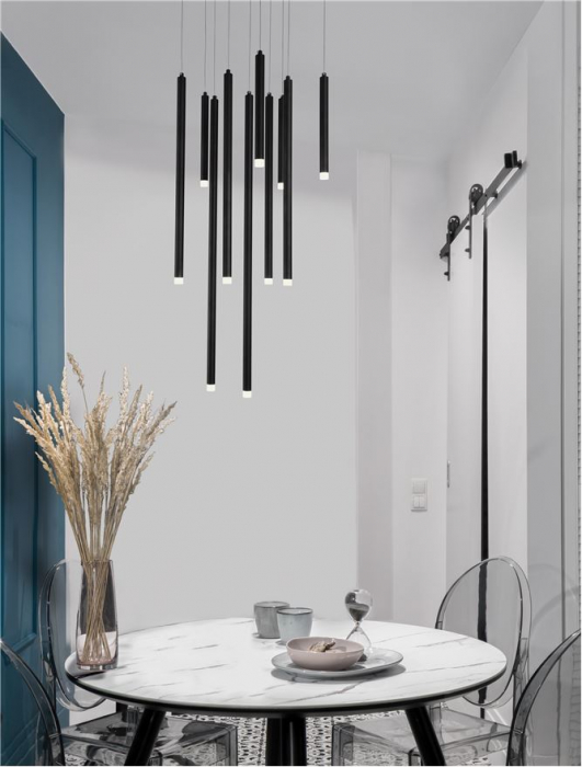 9287945 Candelabru Nova Luce TRIMLE LED 26W 1861lm 3000K  Aluminium & Acrylic Sandy Black Dimabil Triac IP20 [2]