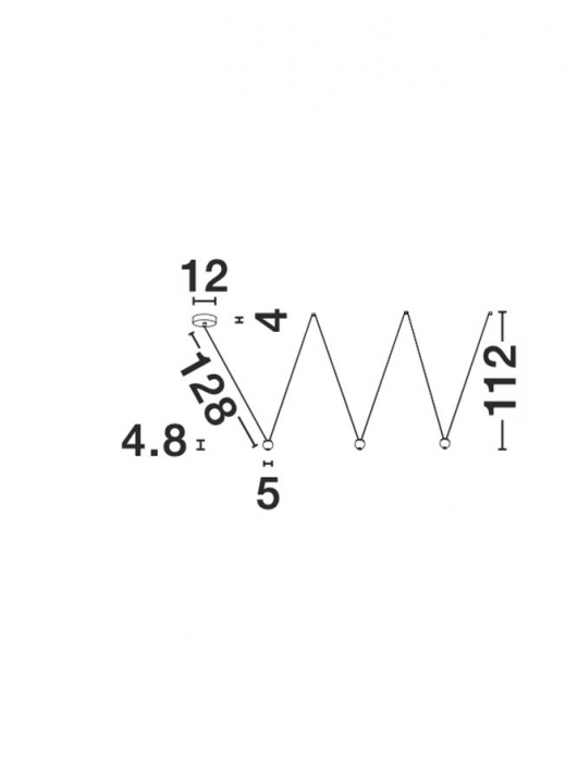 9303941 Suspensie Nova Luce NOCCI LED 13,5W 660lm 3000K IP20 Aluminiu Black [5]