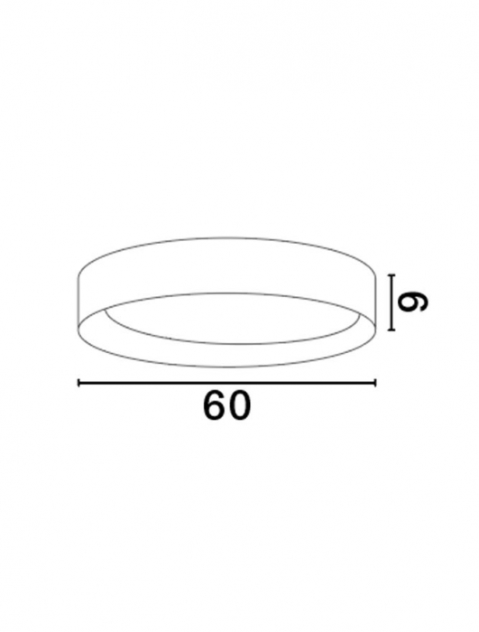 9345528 Plafoniera Nova Luce STAKE LED 50W 3166lm 3000K Aluminium & Wood & Acrylic Sandy White Dimabil Triac IP20 [3]