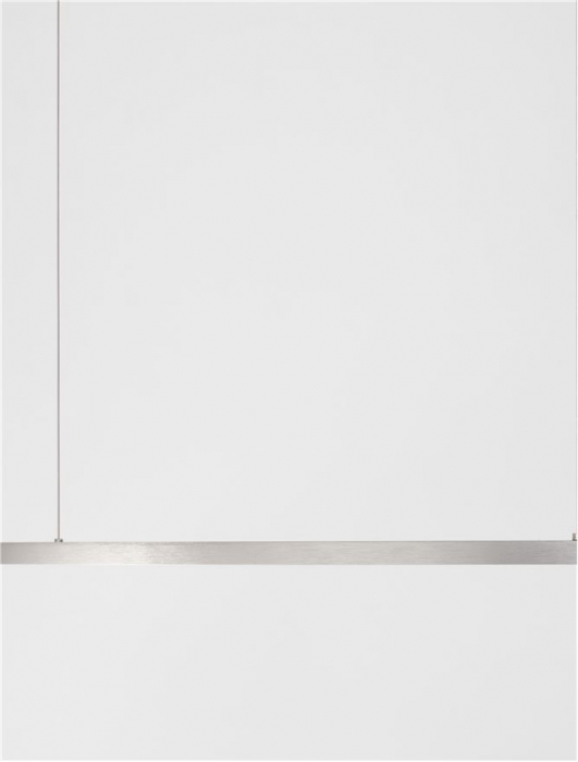 9345611 Lustra Nova Luce TARQUIN LED 59W 2144lm 3000K Aluminium & Acrylic Brushed Champagne Silver Dimabil Triac IP20 [7]