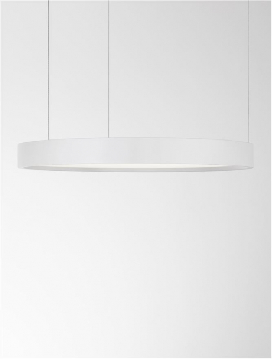 9345613 Lustra Nova Luce PERRINE LED 22W 1540lm 3000K Aluminium & Acrylic Sandy White Dimabil Triac IP20 [7]