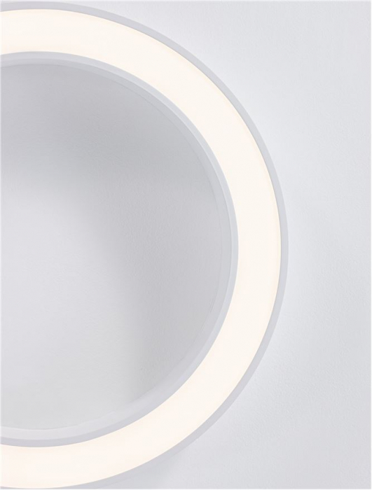 9345632 Plafoniera Nova Luce MORBIDO LED 48W 3730lm 2700K - 4000K Aluminium & Acrylic Sandy Black Dimabil CCT IP20 [7]