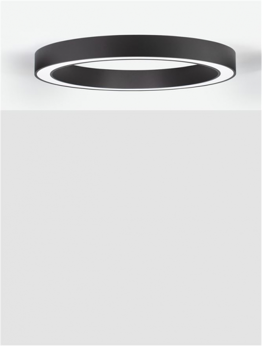 9345636 Plafoniera Nova Luce MORBIDO LED 48W 3730lm 2700K - 4000K Aluminium & Acrylic Sandy White Dimabil CCT IP20 [2]
