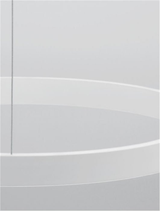 9345659 Lustra Nova Luce ELOWEN LED 60W 2552lm 3000K Aluminium & Acrylic Sandy White Dimabil Triac IP20 [2]