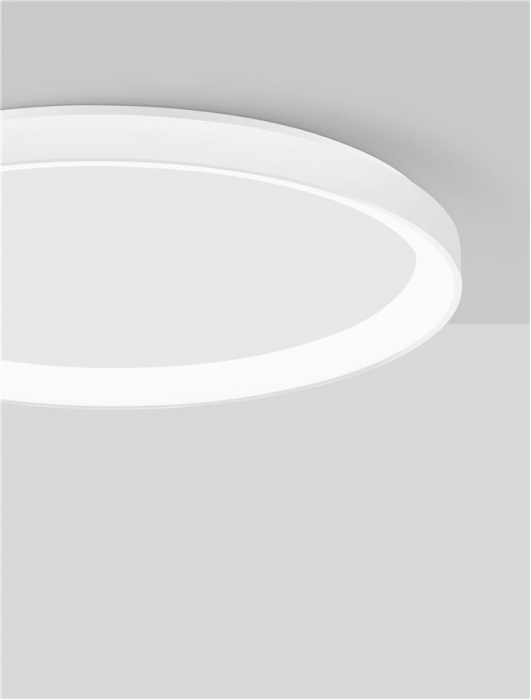 9345680 Plafoniera Nova Luce PERTINO LED 30W 1785lm 2700K Aluminium & Acrylic Sandy White Dimabil Triac IP20 [2]