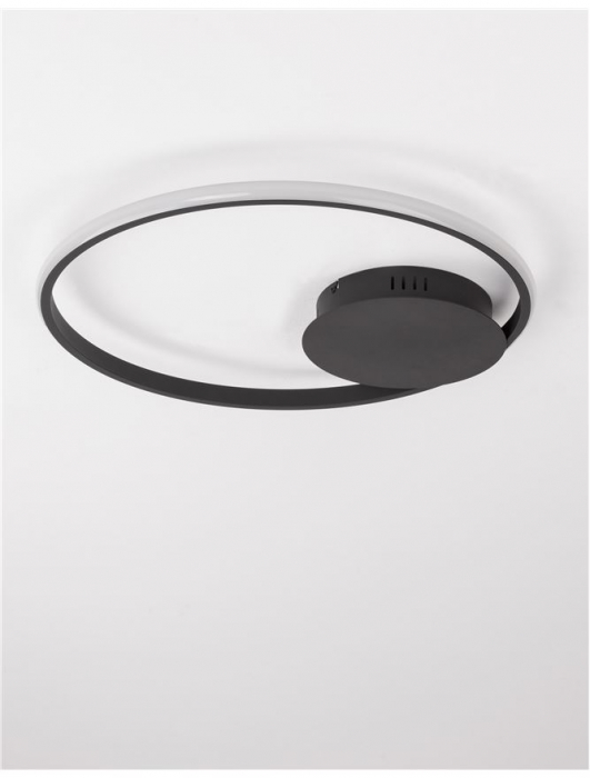 9348073 Plafoniera Nova Luce FULINE LED 32W 1423lm 3000K IP20 Aluminiu & Acril Sandy Black NOVALUCE [3]