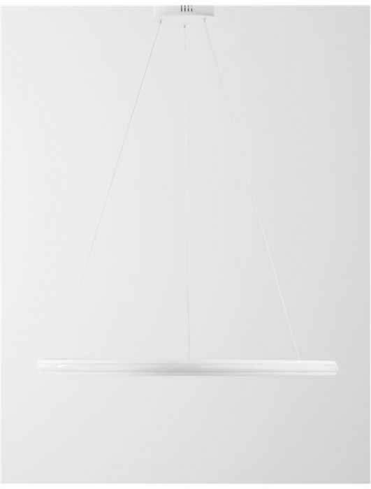 9357062 Suspensie Nova Luce ARIES LED 32W 1770lm 3000K IP20 Aluminiu & Acril Sandy White NOVALUCE [3]
