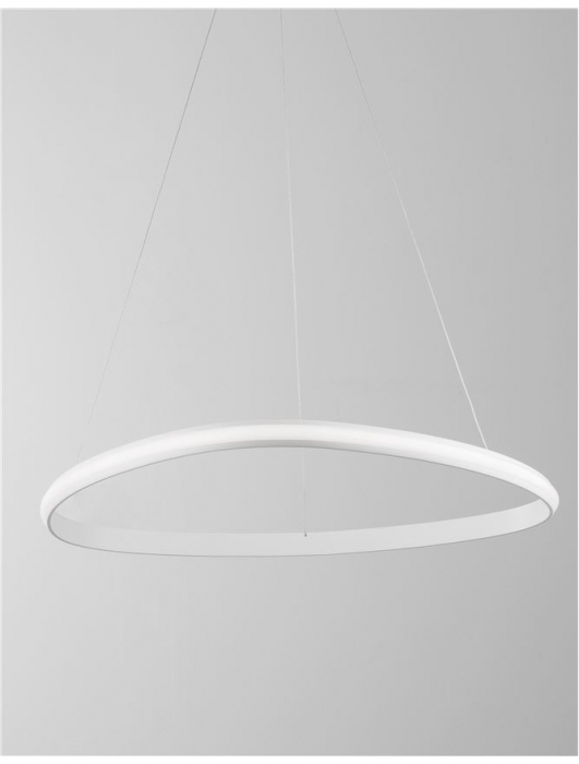 9357062 Suspensie Nova Luce ARIES LED 32W 1770lm 3000K IP20 Aluminiu & Acril Sandy White NOVALUCE [2]