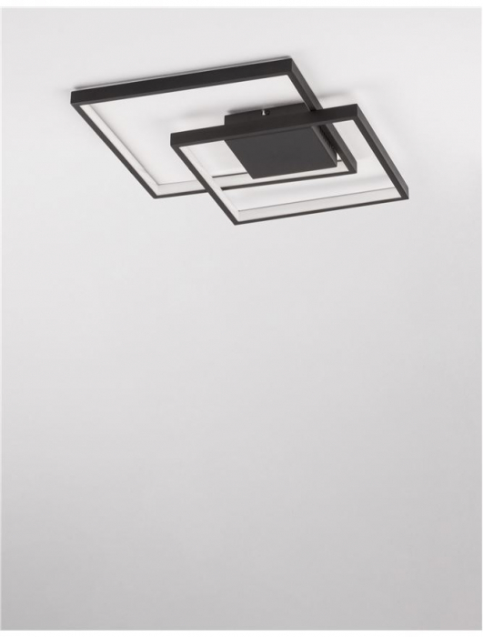 9364035 Plafoniera Nova Luce PORTO LED 30W 1350lm 3000K IP20 Aluminiu/Acril Sandy Black NOVALUCE [4]