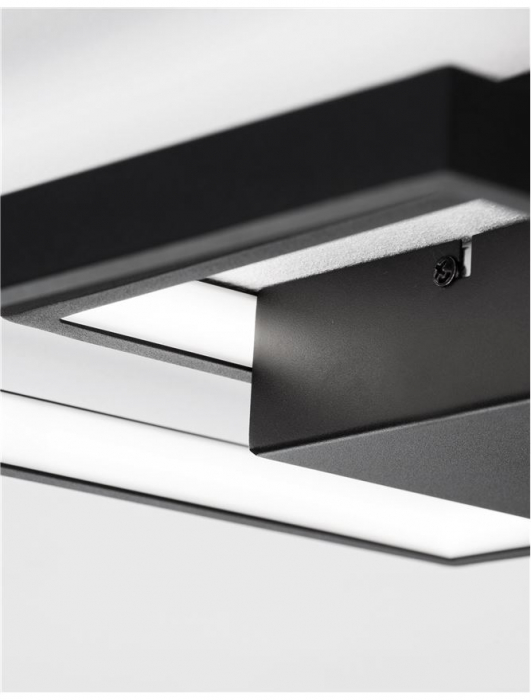 9364035 Plafoniera Nova Luce PORTO LED 30W 1350lm 3000K IP20 Aluminiu/Acril Sandy Black NOVALUCE [5]