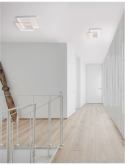 9364036 Plafoniera Nova Luce PORTO LED 30W 2030lm 3000K Aluminium & Acrylic Sandy White Dimabil Triac IP20 [2]
