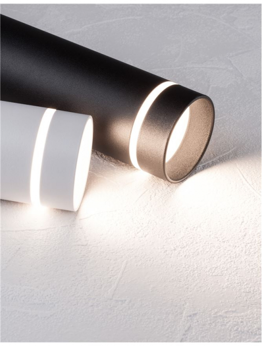 9387003 Pendul Nova Luce ESCA GU10 1x10W   Aluminium & Acrylic Sandy Black  IP20 [9]