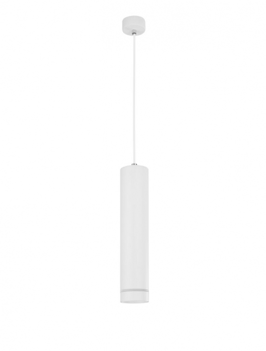 9387004 Pendul Nova Luce ESCA GU10 1x10W   Aluminium & Acrylic Sandy White  IP20 [1]