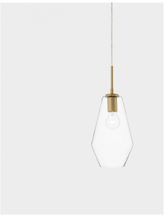 9426732 Pendul Nova Luce PRISMA E27 1x12W   Metal Antique Brass  IP20 [2]