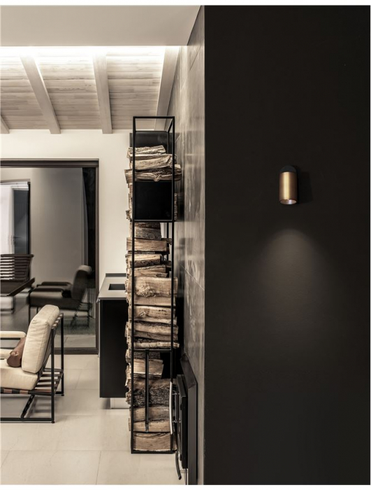 9460972 Plafoniera Nova Luce INUS GU10 1x10W   Aluminium Black & Satin Gold  IP20 [2]