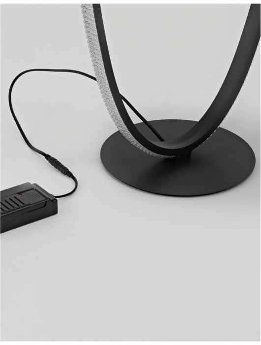 9481096 Lampadar Nova Luce NAGER LED 35W 1873lm 3000K IP20 Aluminiu/Acril Sandy Black [4]