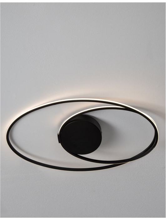 9500710 Plafoniera Nova Luce VIARREGIO LED 28W 1950lm 3000K Aluminium & Acrylic Matt Black Nedimabil IP20 [6]