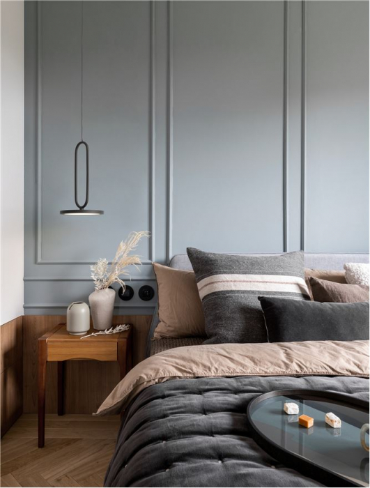 9501207 Pendul Nova Luce GEA LED 8W 560lm 3000K Aluminium & Acrylic Sandy Black Nedimabil IP20 [2]