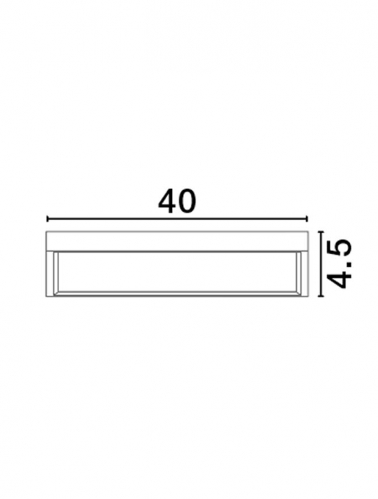 9501210 Plafoniera Nova Luce ITOS LED 32W 2240lm 3000K Aluminium & Acrylic Sandy White Nedimabil IP20 [3]