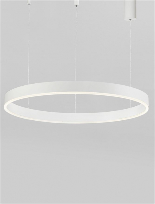 9530210 Lustra Nova Luce MOTIF LED 50W 3684lm 2700K - 6000K  Aluminium & Acrylic Sandy White Dimabil CCT IP20 [3]