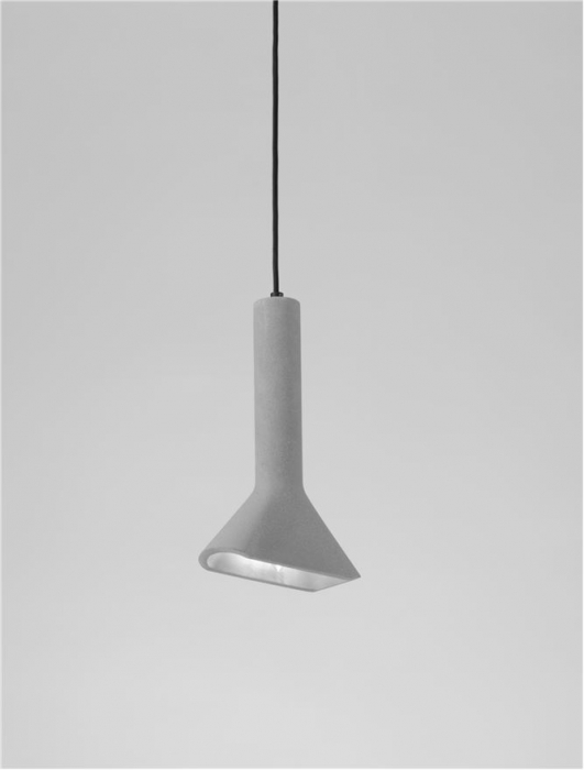 9540205 Pendul Nova Luce DYLAN E14 1x5W   Cement Gray  IP20 [2]