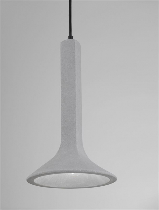 9540206 Pendul Nova Luce DYLAN E14 1x5W   Cement Gray  IP20 [3]