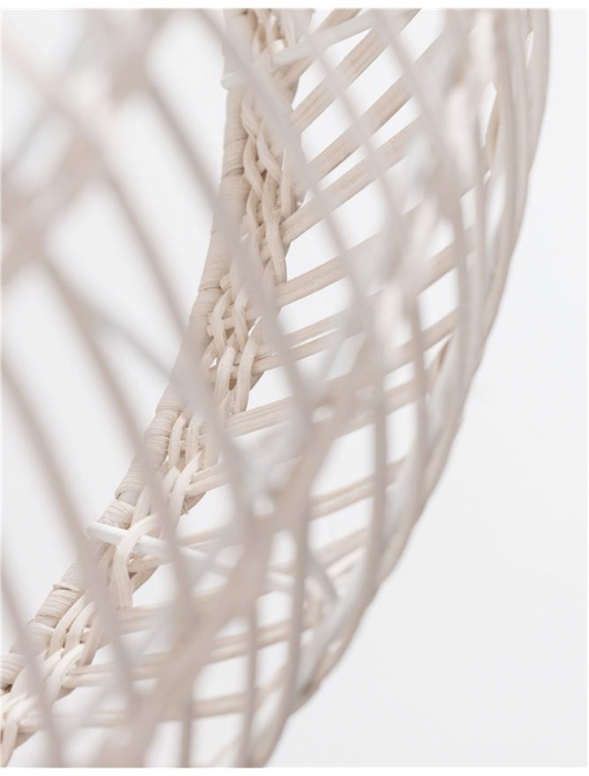 9586431 Pendul Nova Luce MELODY E27 1x12W   Ratan Ivory  IP20 [8]