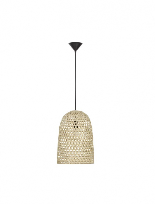 9586509 Pendul Nova Luce AURORA E27 1x12W   Ratan Natural  IP20 [1]