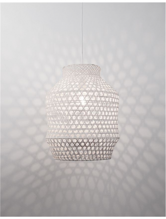 9586596 Pendul Nova Luce MIA E27 1x12W   Ratan Ivory  IP20 [9]