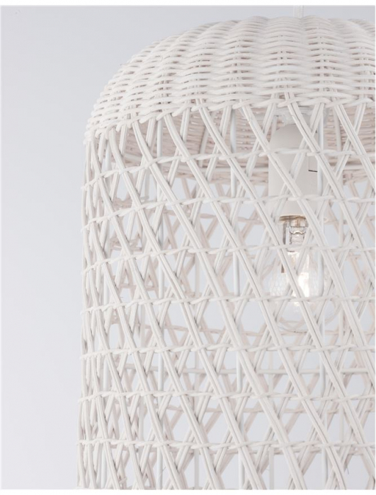 9587162 Pendul Nova Luce AURORA E27 1x12W   Ratan Ivory  IP20 [4]