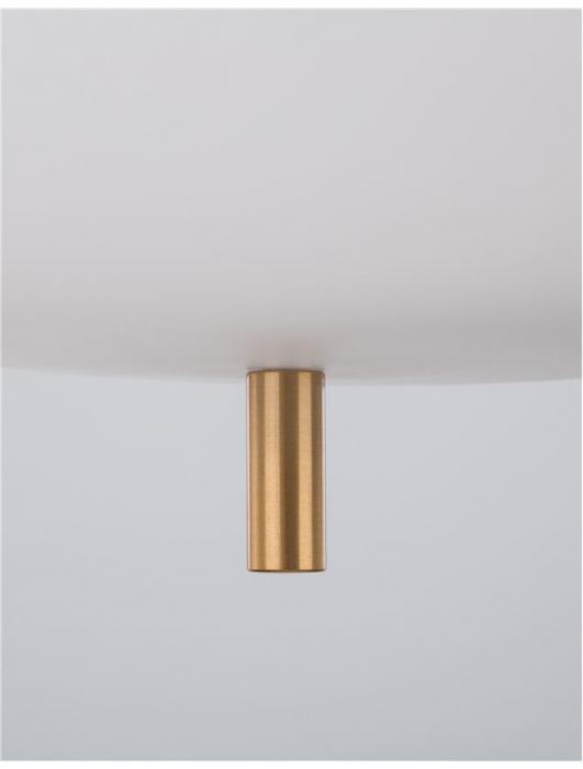 9624064 Pendul Nova Luce LATO E14 1X5W IP20 Glass/Metal Antique Brass Black Fabric Wire [3]