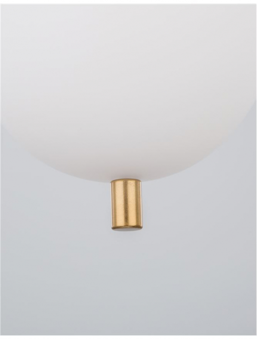 9624066 Pendul Nova Luce LATO E14 1X5W IP20 Glass/Metal Antique Brass Black Fabric Wire [6]